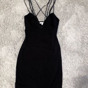 STRAPPY LITTLE BLACK DRESS